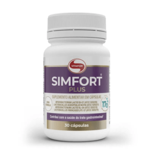 Simfort Plus Suplemento Alimentar Vitafor 30 Cápsulas 390mg