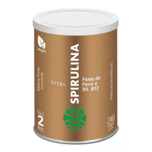 Vital Atman Spirulina 240 Cápsulas 520mg
