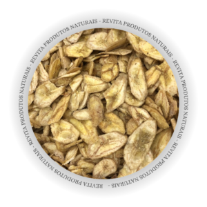 Banana Chips Com Canela - Granel Premium