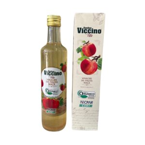 VINAGRE DE FRUTA MACA ORGANICO SENHOR VICCINO 500ML 4% DE ACIDEZ