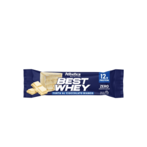 Barrinha Best Whey Torta Al Cioccolato Bianco Atlhetica Nutrition 49g