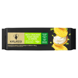 Snack de Arroz Queijo e Cebola Kalassi 100g
